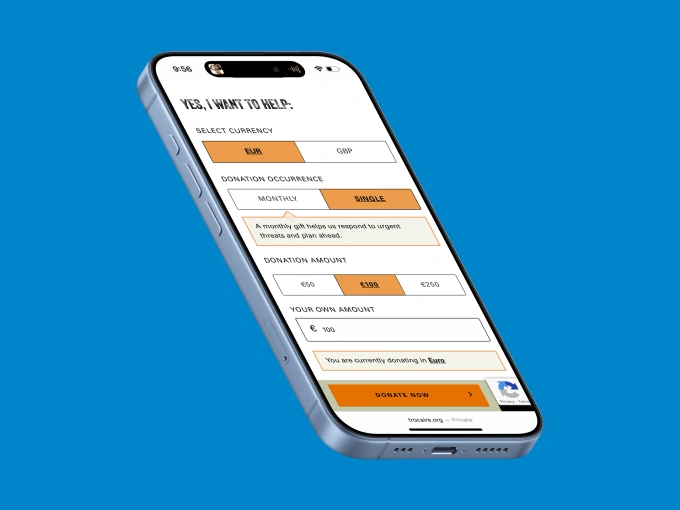 Trocaire screenshot 2